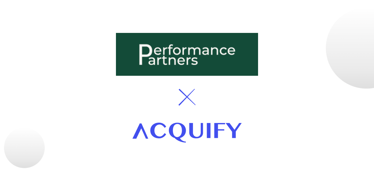 Performance Partners und Acquify erweitern Käuferschaft für KMU-Nachfolgen